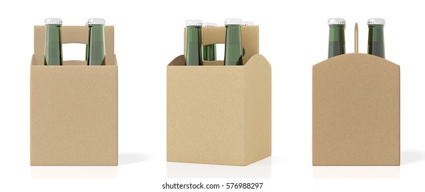 Download Beer Pack Mockup High Res Stock Images Shutterstock