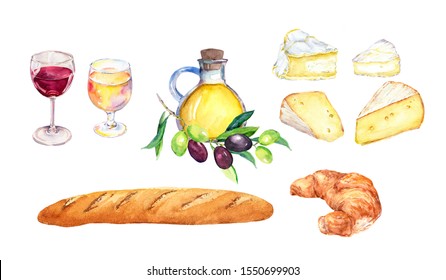 1,072 France aquarelle Images, Stock Photos & Vectors | Shutterstock