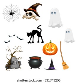 Set Of Halloween Clipart