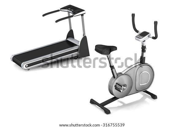 bike and treadmill