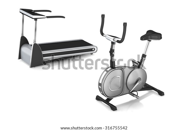 bike and treadmill