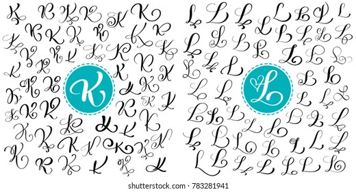 Download Cursive Letter L High Res Stock Images Shutterstock