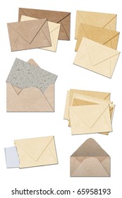 Set of letters and postcards