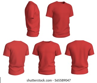 Download Red Shirt Template Hd Stock Images Shutterstock