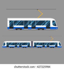 Set Mass Rapid Transit Urban Vehicles Collection Municipal Transport