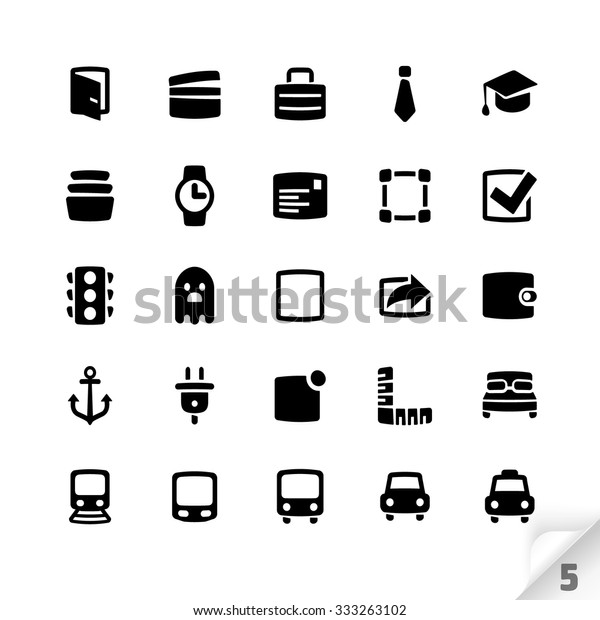 Set of Office\
and Media Icons for any\
occasion