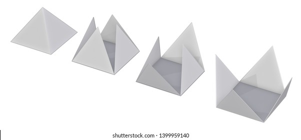 Download Pyramid Box Mockup Hd Stock Images Shutterstock