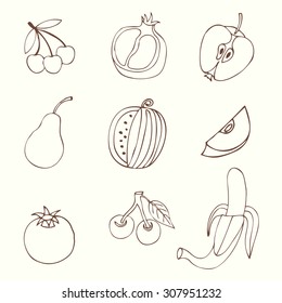 Similar Images, Stock Photos & Vectors of Fruit Vegetable Icon