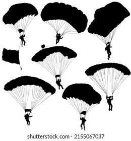 3,327 Silhouette paratroopers Images, Stock Photos & Vectors | Shutterstock