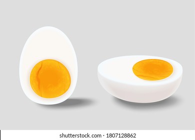 ゆで卵 のイラスト素材 画像 ベクター画像 Shutterstock