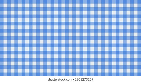 A set of soft pastel gingham patterns in gentle shades arranged neatly on a light background surface.