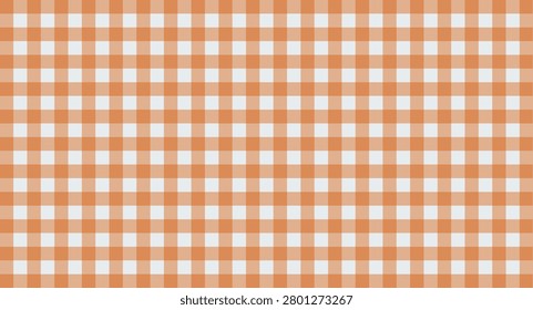 A set of soft pastel gingham patterns in gentle shades arranged neatly on a light background surface.