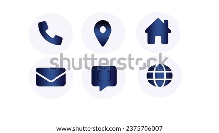 Set of Website icon vector. Communication icon symbol.Web icon set symbol vector, website icon set. for web computer and mobile. . symbol for web site Computer and mobile vector.