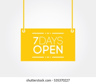 Seven days open