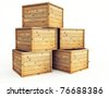 stack of crates