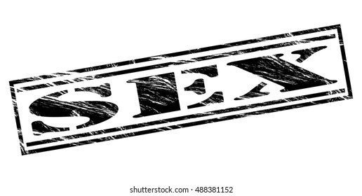 Sex Black Stamp On White Background Stock Illustration 488381152 Shutterstock 9702