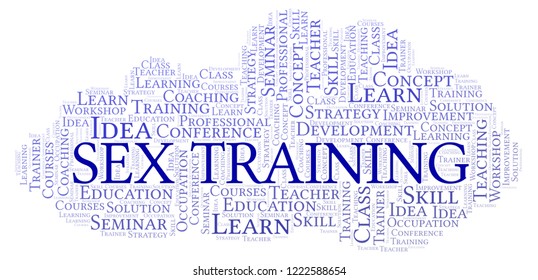 Sex Training Word Cloud Stock Illustration 1222588654 Shutterstock 4859