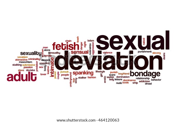 Sexual Deviation Word Cloud Stock Illustration 464120063