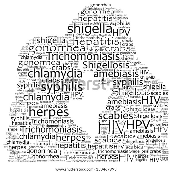 Sexually Transmitted Diseases Word Collage Stock Illustration 153467993 8154