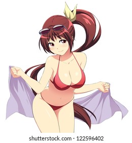 Hot Anime Girls In Bikinis