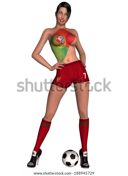 Sexy Soccer Chick