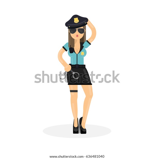 Sexy women police officers