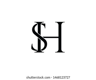 2,733 Sh monogram Images, Stock Photos & Vectors | Shutterstock