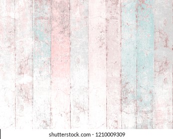 Shabby chic pastel wood background texture