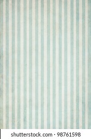 Shabby Textile Background With Colorful Green And White Stripes