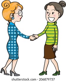 Shake hands