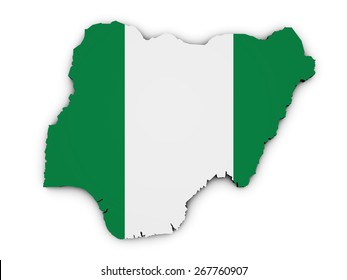 Nigeria Map Green White Green Nigerian Map Images, Stock Photos & Vectors | Shutterstock