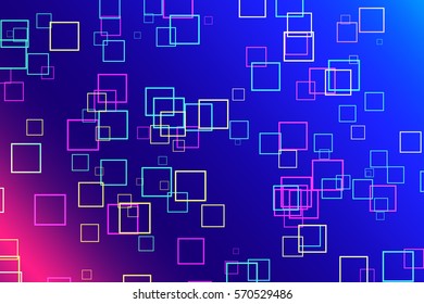 Shaped Rectangle Full Color Background Stock Illustration 570529486 ...