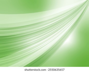 Sharp image light green waveform abstract background material - Powered by Shutterstock