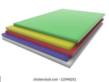 Sheets Of Color Plastic