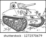 Sherman
illustration of a tank