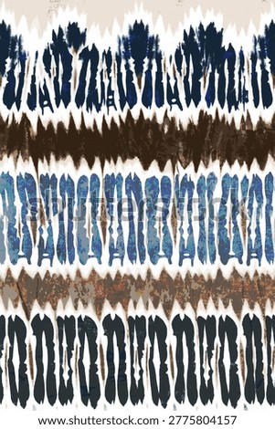 Shibori and Tie dye creative pattern on white canvas in high resolution
