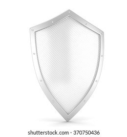 Shield Icon On White