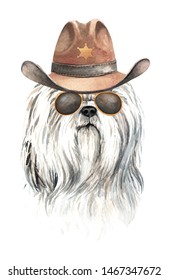 144 Shih Tzu Watercolor Images, Stock Photos & Vectors | Shutterstock