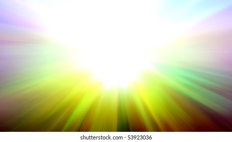 shine colorful rays background
