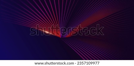 Shining blue geometric shape represents luxury brand's futuristic vision. Modern, geometric design with a touch of shine for a premium brand. Elegant and sophisticated shape for a luxury brand Foto stock © 