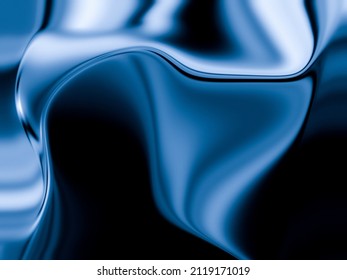 Shinny Melted Metal Abstract Background