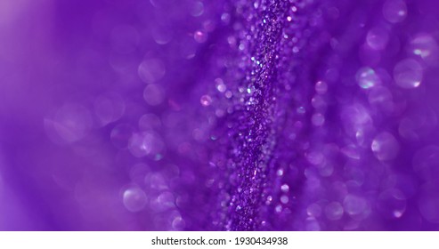 Shiny glittering backround flowing close up macro