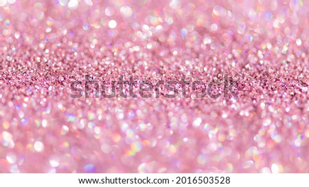 Shiny pink glitter textured background