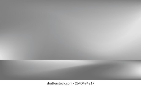 Shiny silver and chrome-inspired gradient with soft flowing texture and modern metallic shine, ideal for sleek branding, digital art, and tech visuals.