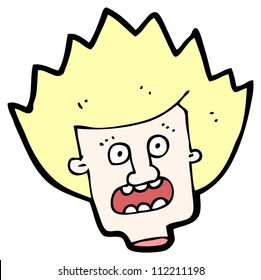 Shocked Face Cartoon Stock Illustration 112211198 | Shutterstock
