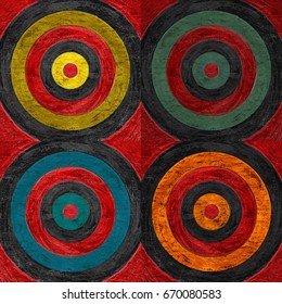 Shooting Target Patternhighresolution Seamless Texture Stock ...