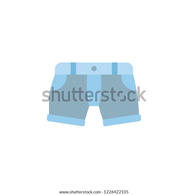 Shorts color icon. Element of color clothes icon\
for mobile concept and web apps. Detailed Shorts icon can be used\
for web and\
mobile