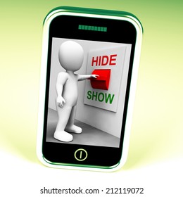 Show Hide Switch Meaning Conceal or Reveal