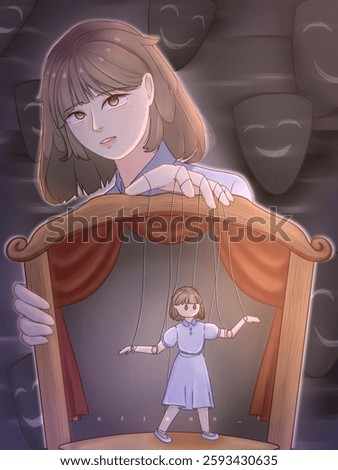 “Silence” shows that she is in control without needing to retaliate or show emotion. “Mastery” reflects complete mastery of thoughts, emotions, and actions.