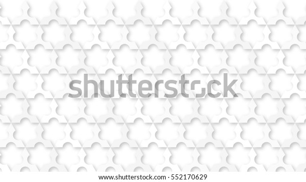Shuriken Pattern Three Point Abstract Geometric Stock Illustration ...